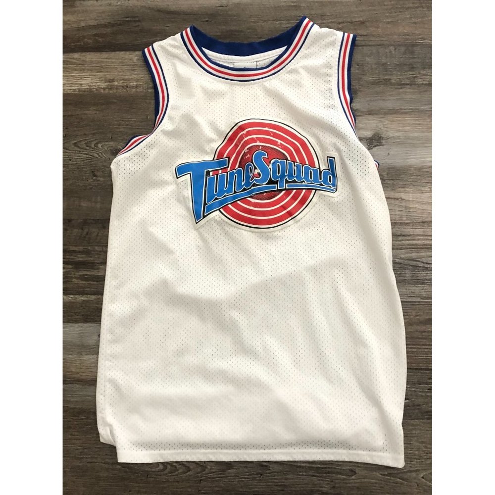 Space Jam Tune Squad Buggs Bunny #1 Basketball Jersey Adult Size Small